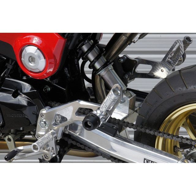 オーバーレーシング GROM タンデムステップ スライダー（シルバー） OVER RACING 20,921円