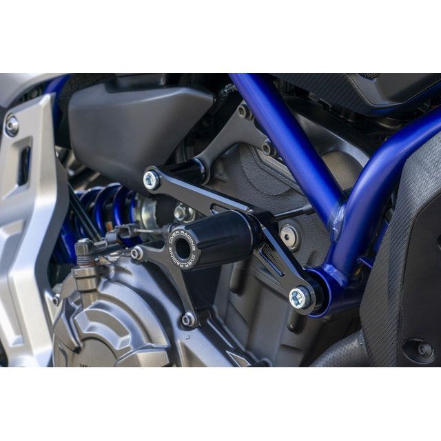 オーバーレーシング MT-07 エンジンスライダー タイプ2（ブラック） OVER RACING