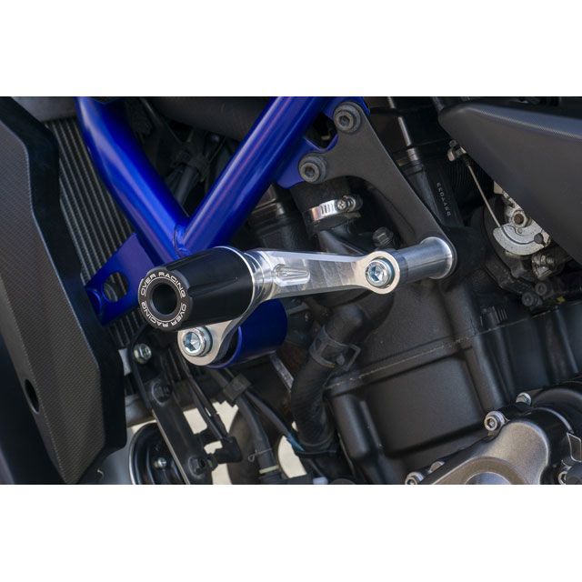 オーバーレーシング MT-07 エンジンスライダー タイプ2（シルバー） OVER RACING