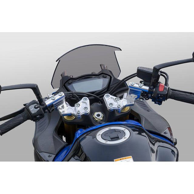 オーバーレーシング GSX-S1000F スポーツライディングハンドルキット（シルバー） OVER RACING