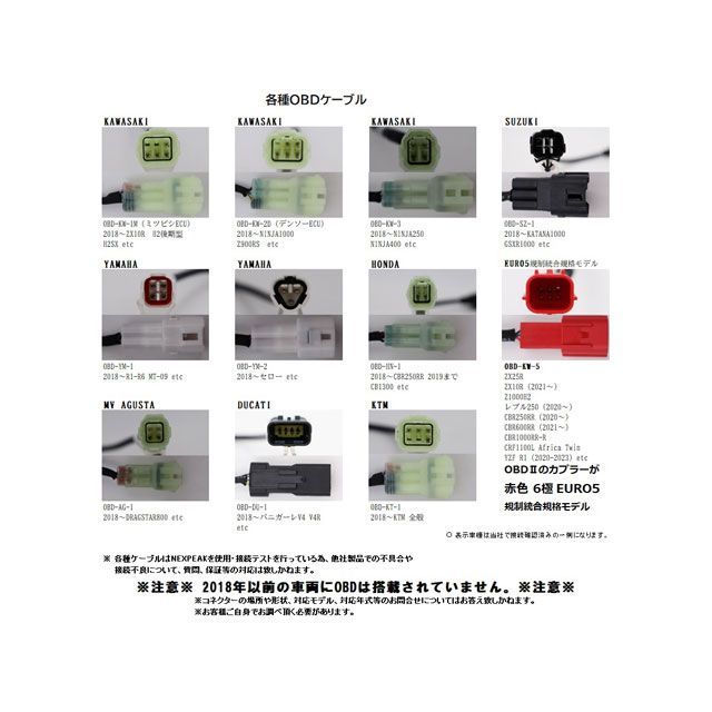 NEXPEAK OBD2 Bluetooth版（IOS） NEXPEAK