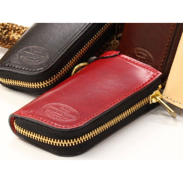 Cranky.H.Bird 本革スマートキーケース ブラウン リング式 Cranky.H