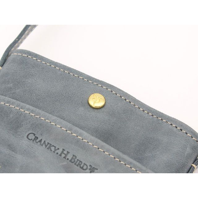 Cranky.H.Bird スマホショルダー 『WALK』 ブルー モストロ