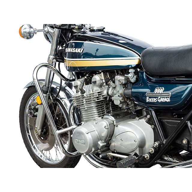 キジマ Z900FOUR Z900SUPERFOUR エンジンガード（メッキ） KIJIMA