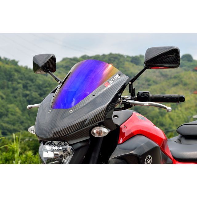 マジカルレーシング MT-07 バイザースクリーン 材質 平織り