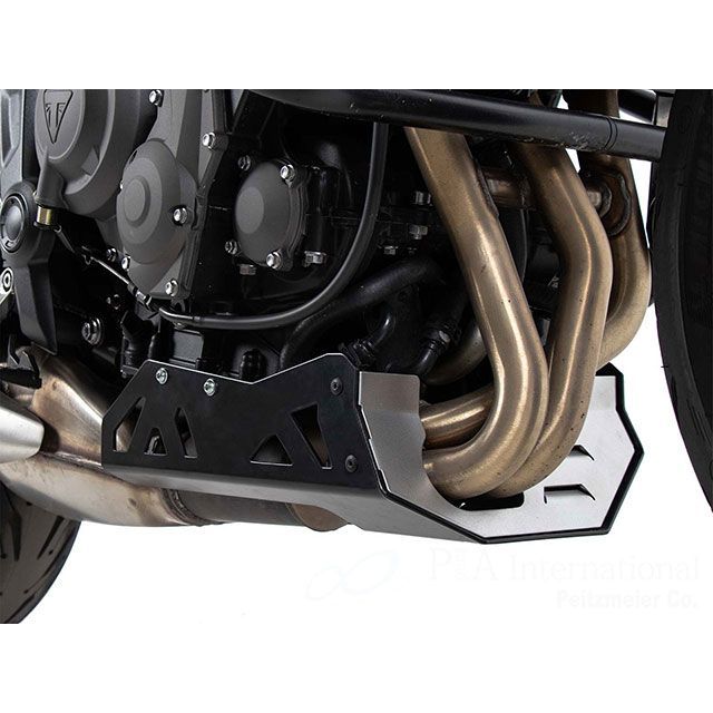 ヘプコ＆ベッカー Tiger Sport 660 エンジンアンダーガード（シルバー/ブラック） HEPCO＆BECKER バイクの通販は