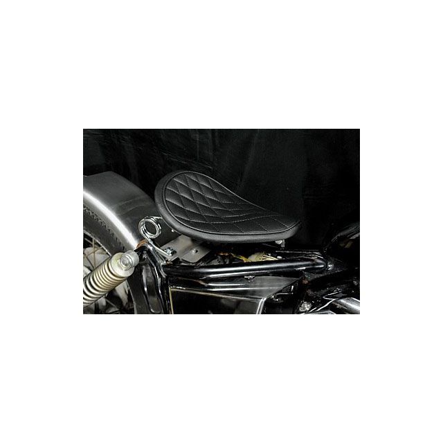 部品屋K&W DS250 DS250専用ソロシートKIT スプリングタイプ（ステッチ） ダイヤ カラー 赤茶 K&W_1
