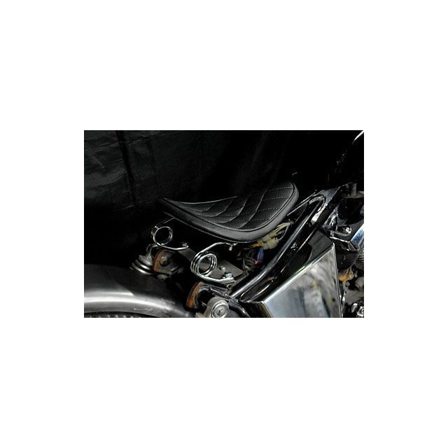 部品屋K&W DS250 DS250専用ソロシートKIT スプリングタイプ（ステッチ） ダイヤ カラー 赤茶 K&W_2
