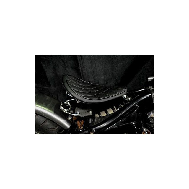 部品屋K&W DS250 DS250専用ソロシートKIT スプリングタイプ（ステッチ） ダイヤ カラー 赤茶 K&W_3
