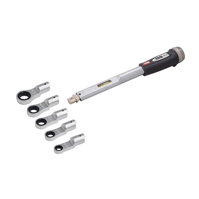 【メーカー直送】トネ プレセット形トルクレンチ ラチェットめがねヘッドセット（ダイレクトセット・差替式）T12D50RM50 TONE バイク 車 …