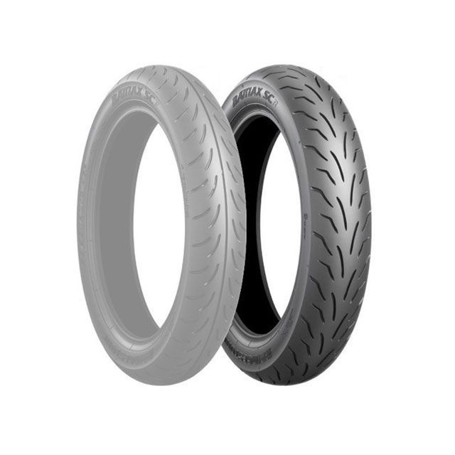 【メーカー直送】ブリヂストン 汎用 BATTLAX SC 120/70-14 61P TL リア BRIDGESTONE 7,505円