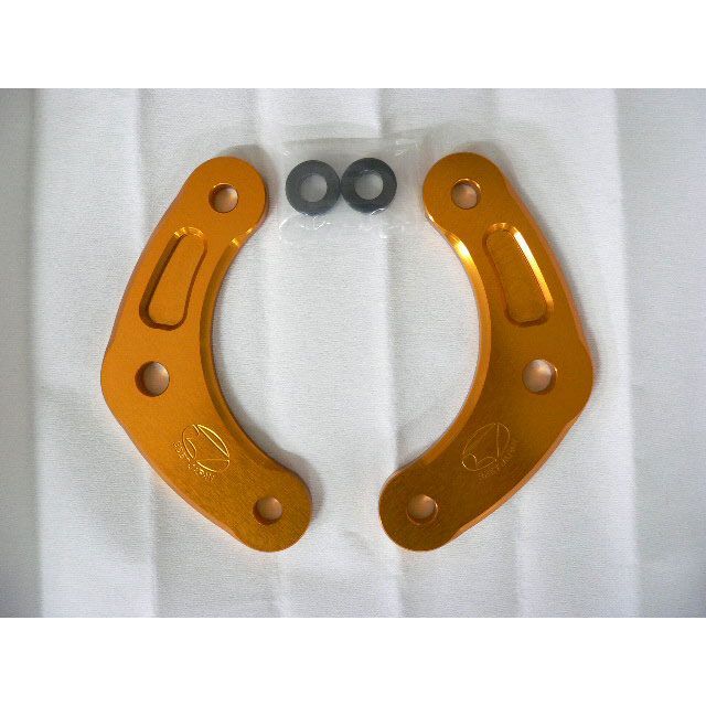 ビートジャパン ニンジャ650R ローダウンリンクプレートSET（ゴールド） BEET バイクの通販は 13,615円