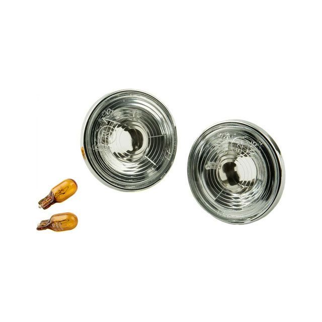 アイエルモータースポーツ サイドウインカーセット（クリア/クロームリング） I.L.Motorsport 車 自動車の通販は