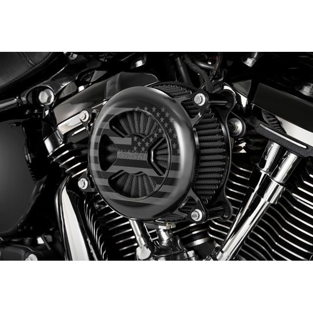 バンス VO2 エアクリーナー America（ブラック） VANCE&HINES