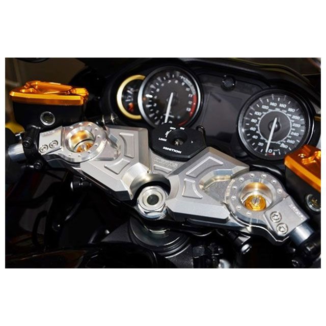 アグラス GSX1300R 隼 トップブリッジカバー&amp;ハンドルSET カラー レッド AGRAS
