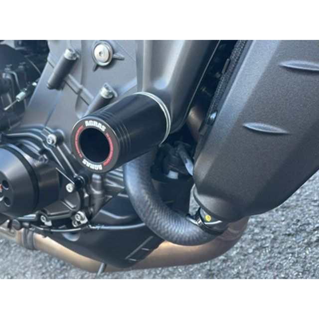 アグラス MT-09 レーシングスライダー φ50フレームタイプ ロゴ有 カラー：ホワイト AGRAS バイクの通販は 10,523円