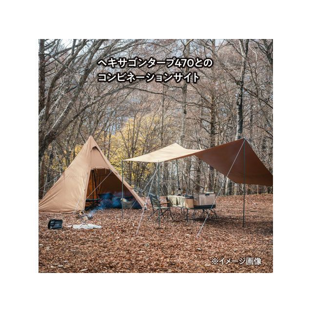 テントファクトリー Hi-TCワイドワンポールテントR1 DBE TENT FACTORY_4