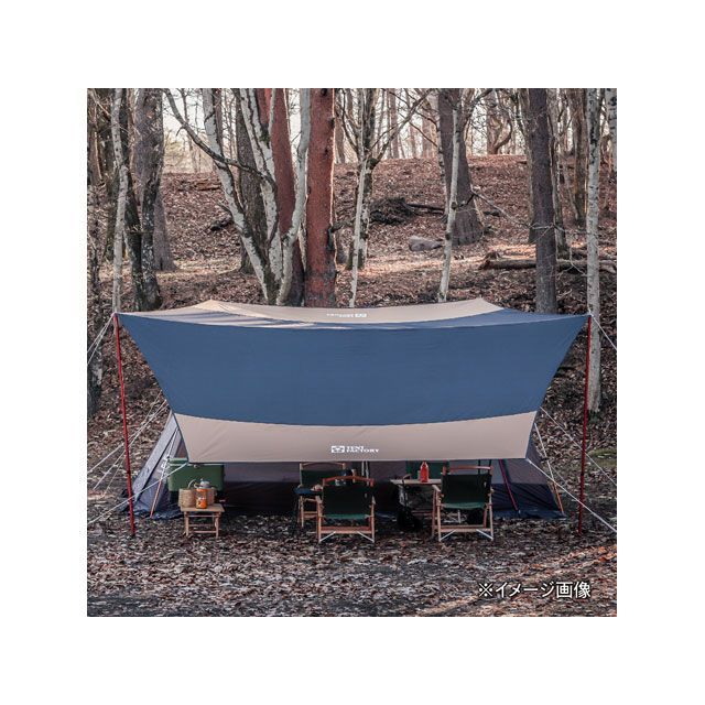 テントファクトリー Hi-TC ヘキサタープ470 バイカラー BDBE TENT