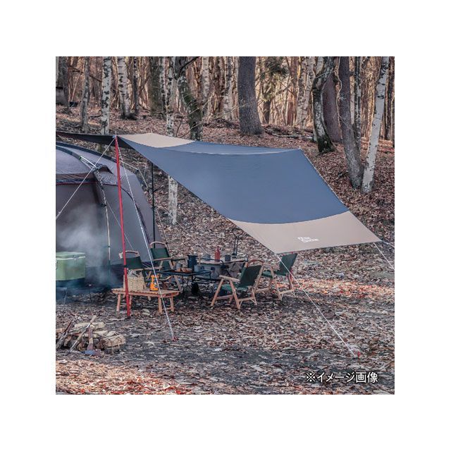 テントファクトリー Hi-TC ヘキサタープ470 バイカラー BDBE TENT