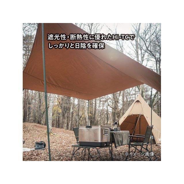テントファクトリー Hi-TCワイドヘキサタープ470 DBE TENT FACTORY キャンプの通販は
