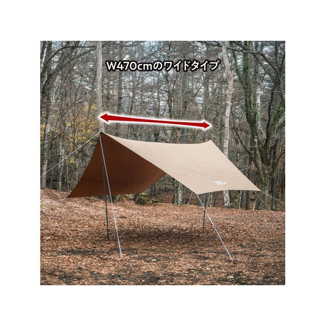 テントファクトリー Hi-TCワイドヘキサタープ470 DBE TENT FACTORY キャンプの通販は