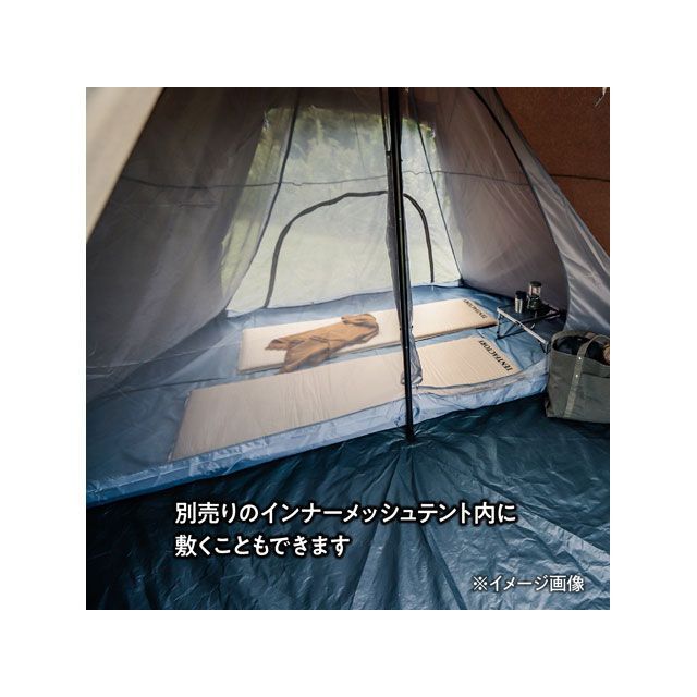 テントファクトリー テントインフォールディングクッションマットOP GY