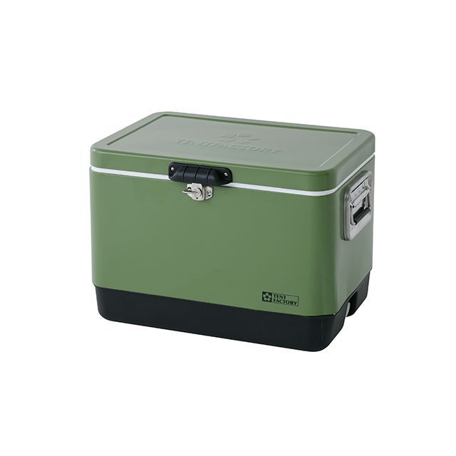 テントファクトリー メタルクーラースチールボックスL MOS TENT FACTORY