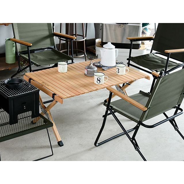 TENT FACTORY テーブル 2WAYロールトップテーブルM テント