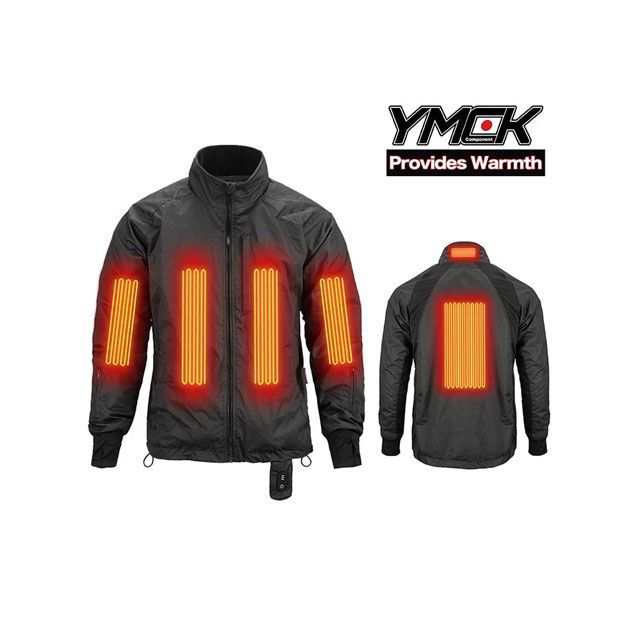 YMCK Provides Warmth電熱ジャケット上下セット（ブラック） サイズ XL YMCK バイク