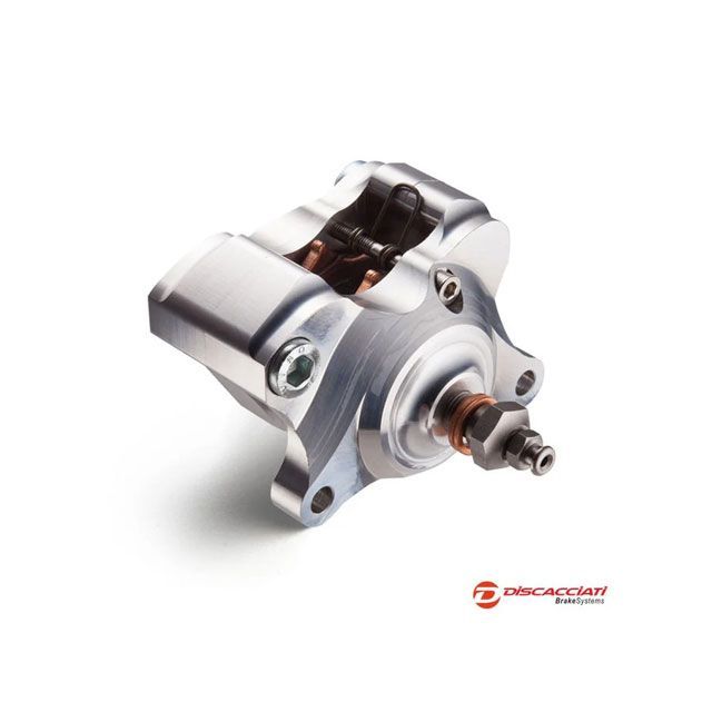 Discacciati 汎用 64mm CNCリアアキシャルキャリパー 24Φ 2ピストン（シルバー） Discacciati バイクの通販は 51,473円