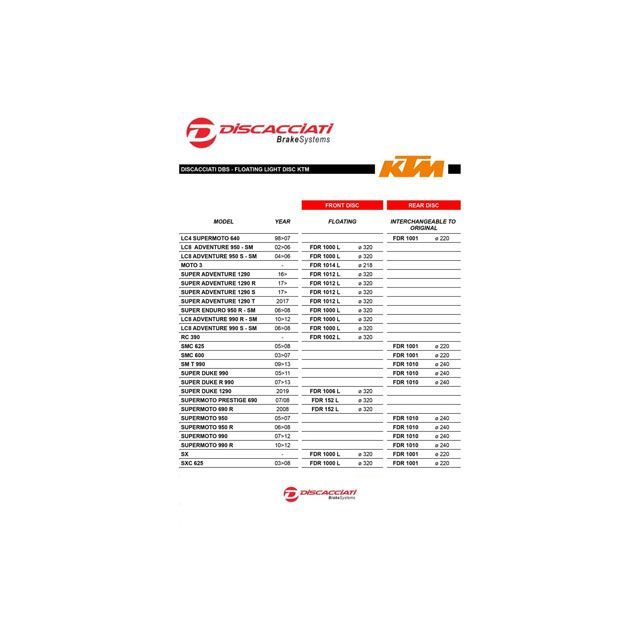 Discacciati KTM KTM ライトウェイト リア固定ディスク Discacciati_3