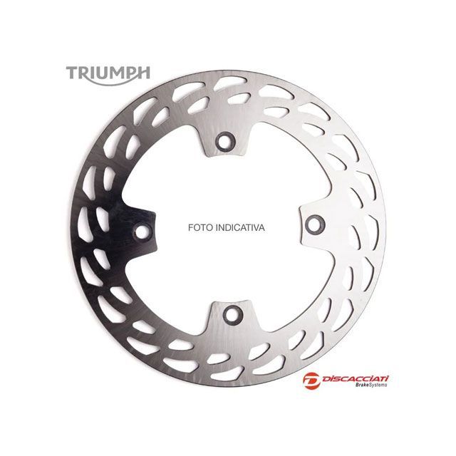 Discacciati トライアンフ トライアンフ ライトウェイト リア固定ディスク Discacciati バイクの通販は 47,197円