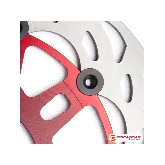 Discacciati ヤマハ ヤマハ ライトウェイト フロントフローティングディスク（インナーカラー：レッド） Discacciati バイクの通販は