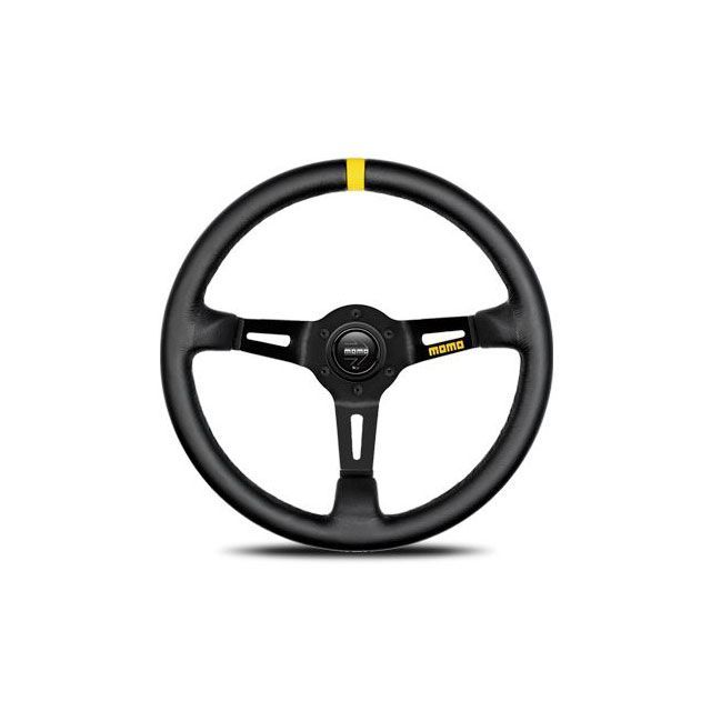 MOMO(モモ) ステアリング MOD.08 35パイ BK M-59
