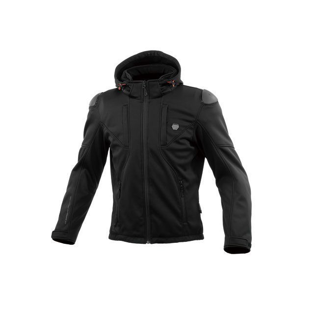 【特価品】コミネ 2022-2023秋冬モデル JK-623 ハイプロテクトソフトシェルシステムパーカ（ブラック） サイズ 2XL KOMINE