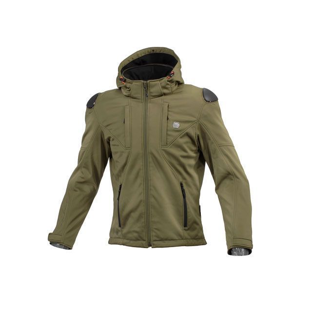 【特価品】コミネ 2022-2023秋冬モデル JK-623 ハイプロテクトソフトシェルシステムパーカ（オリーブ） サイズ S KOMINE