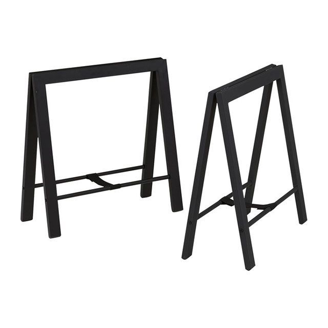 【メーカー直送】東谷 TL-111BK テーブル 脚（2脚組）（ブラック） Azumaya