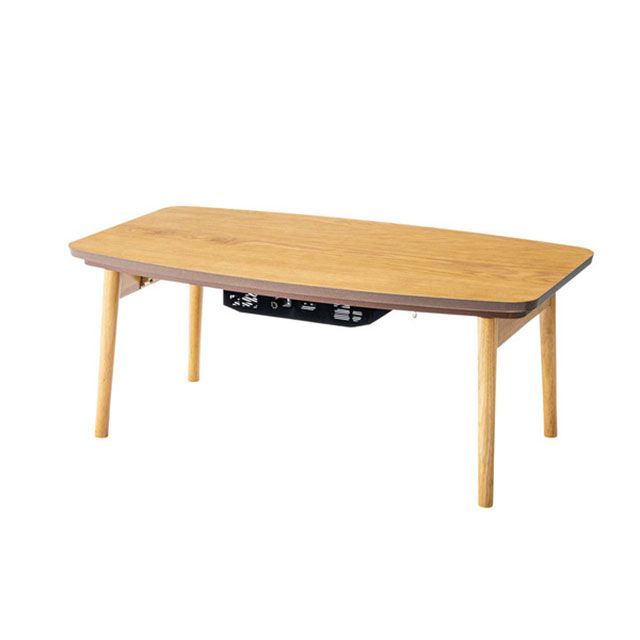 【メーカー直送】東谷 エルフィ901OAK 折脚コタツ（ナチュラル） Azumaya