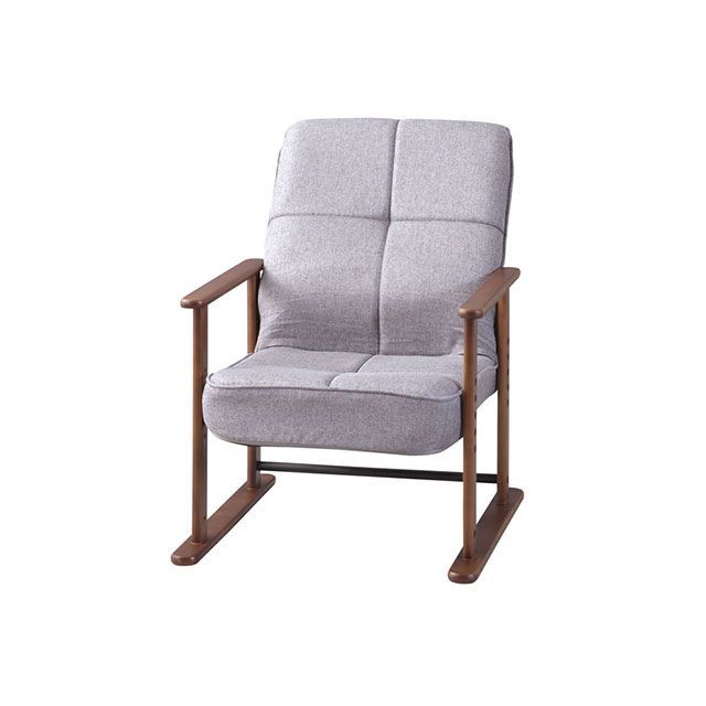 【メーカー直送】東谷 LSS-34GY 高座椅子S（グレー） Azumaya