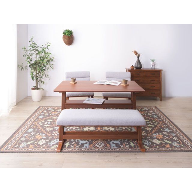 メーカー直送】東谷 TTR-169A ラグ（グレー） Azumaya