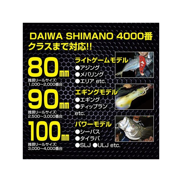 LAYLAX DRESS カスタムハンドル W ヴァーテックス 80mm 左右共用