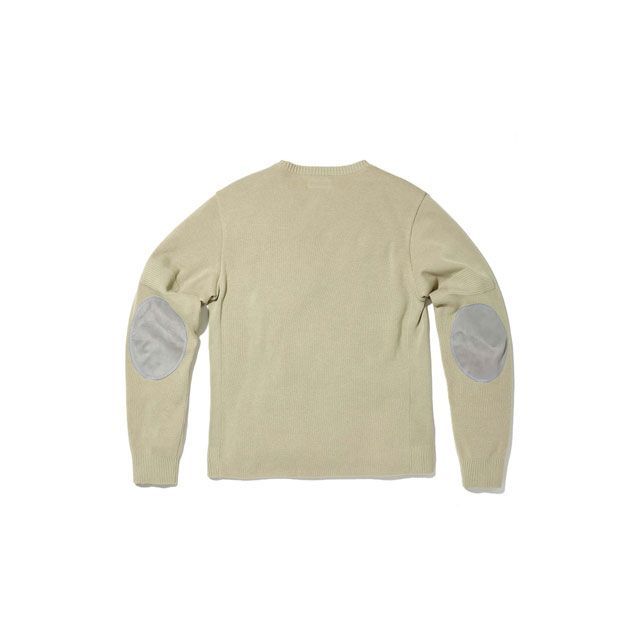 カドヤ 2022-2023秋冬モデル K’S LEATHER ＆ K’S PRODUCT No.6267-0 ELBOW PATCH KNIT（ベー…の通販は