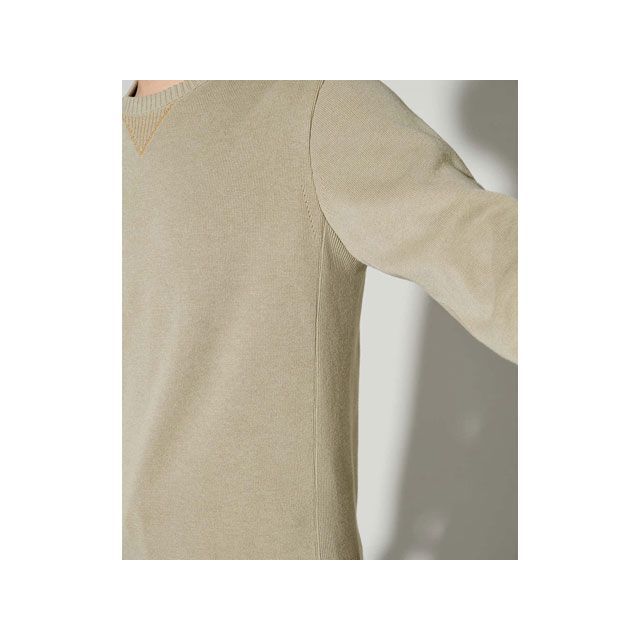 カドヤ 2022-2023秋冬モデル K’S LEATHER ＆ K’S PRODUCT No.6267-0 ELBOW PATCH KNIT（ベー…の通販は