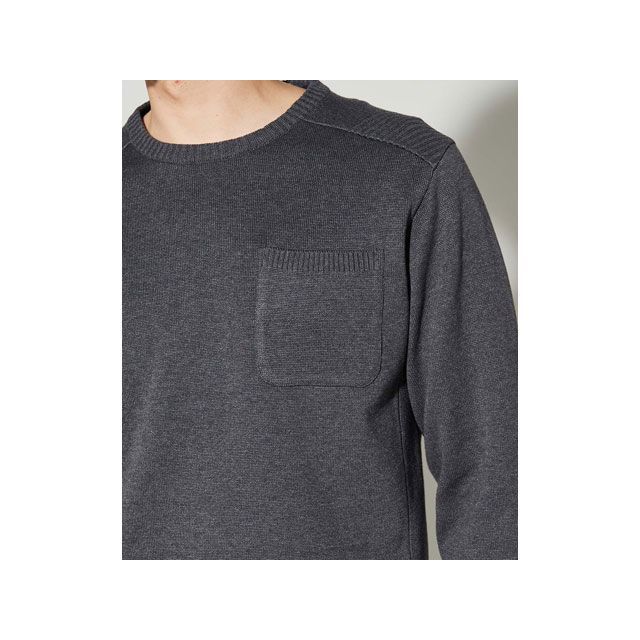 カドヤ 2022-2023秋冬モデル K’S LEATHER ＆ K’S PRODUCT No.6268-0 RIDERS POCKET KNIT（…の通販は