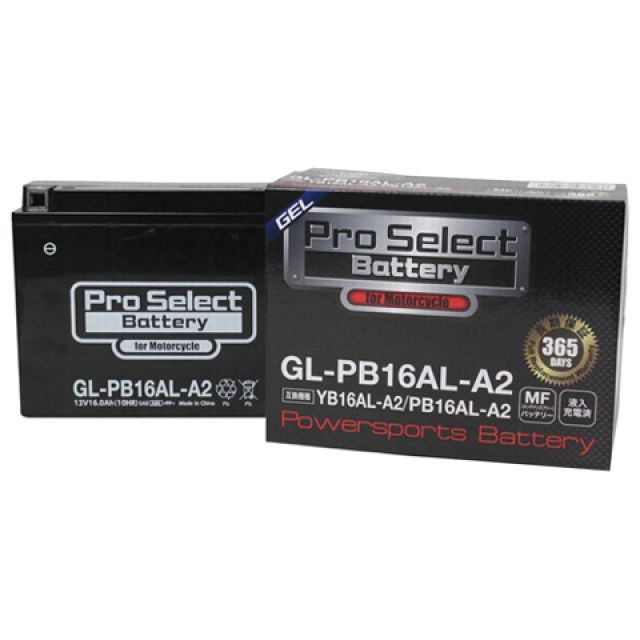 【メーカー直送】プロセレクトバッテリー 汎用 GL-PB16AL-A2（YB16AL-A2 互換）（液入） Pro Select Battery 10,814円
