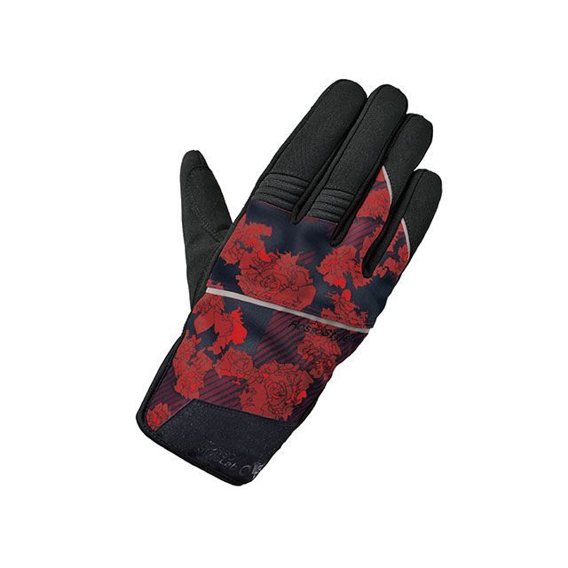 ロッソスタイルラボ RSG-340 アクティブウィンターグローブ（レッドフラワー） サイズ S RossoStyleLab バイクの通販は