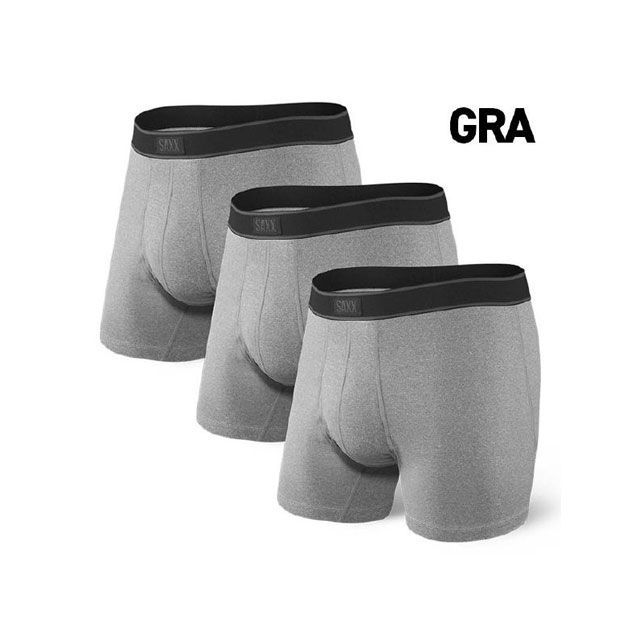 サックス SXPP3B DAYTRIPPER BOXER BRIEF FLY 3PACKS GRA サイズ XS SAXX 6,904円