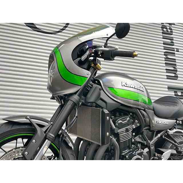 チタニウムパワー Z900RS/RS CAFE チタン ラジエターコアガード for KAWASAKI Z900RS/RS CAFE（-2020）/…