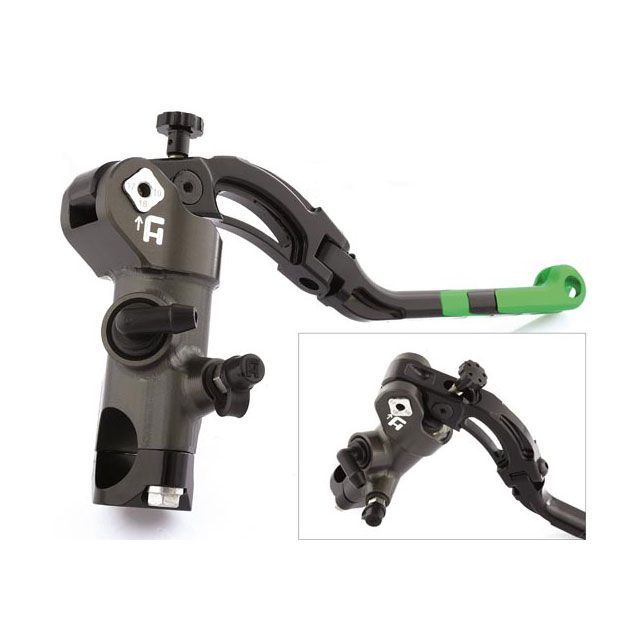 アコサット 汎用 CNC ブレーキマスター レヴォリューションレバー ロング サイズ 19x18 カラー ブルー ACCOSSATO バイクの通販は 60,480円