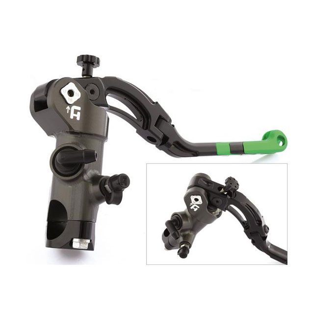 アコサット 汎用 CNC ブレーキマスター レヴォリューションレバー ロング サイズ 19x20 カラー レッド ACCOSSATO バイクの通販は